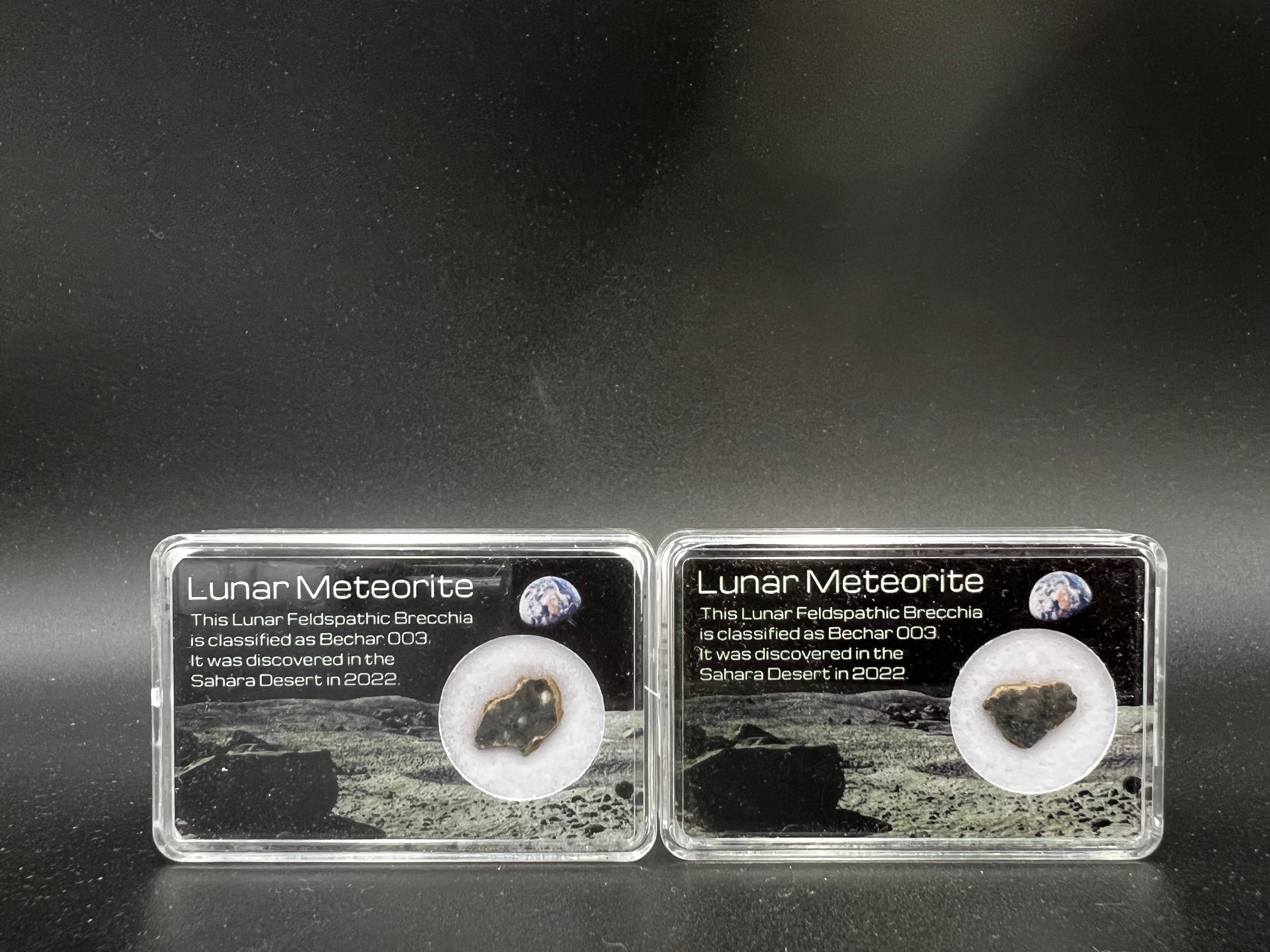 Only 39 USD 🌙 Lunar Meteorite (Bechar 003) | Feldspathic Breccia